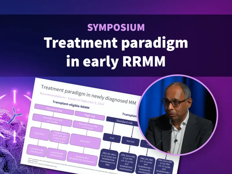 Symposium | Treatment paradigm in early RRMM