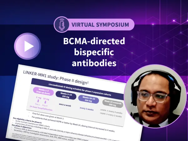 Symposium | BCMA-directed bispecific antibodies