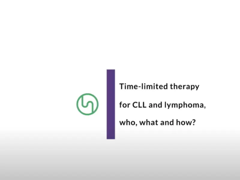 Time-limited therapy for CLL and lymphoma – who, what, and how?