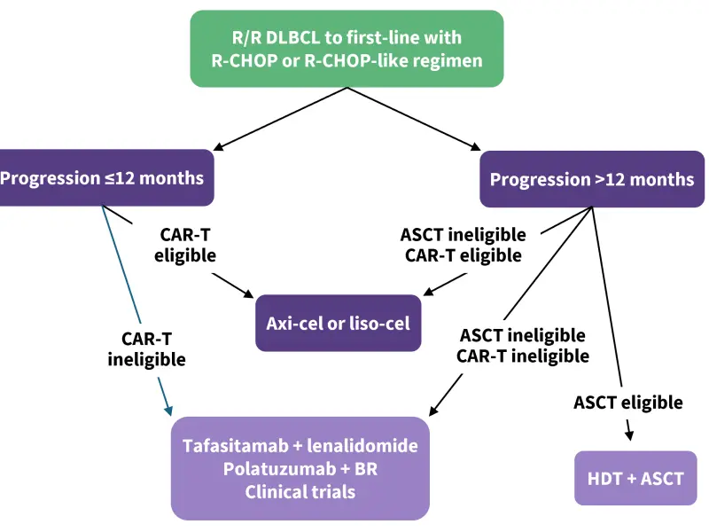 Options for the treatment of second-line DLBCL