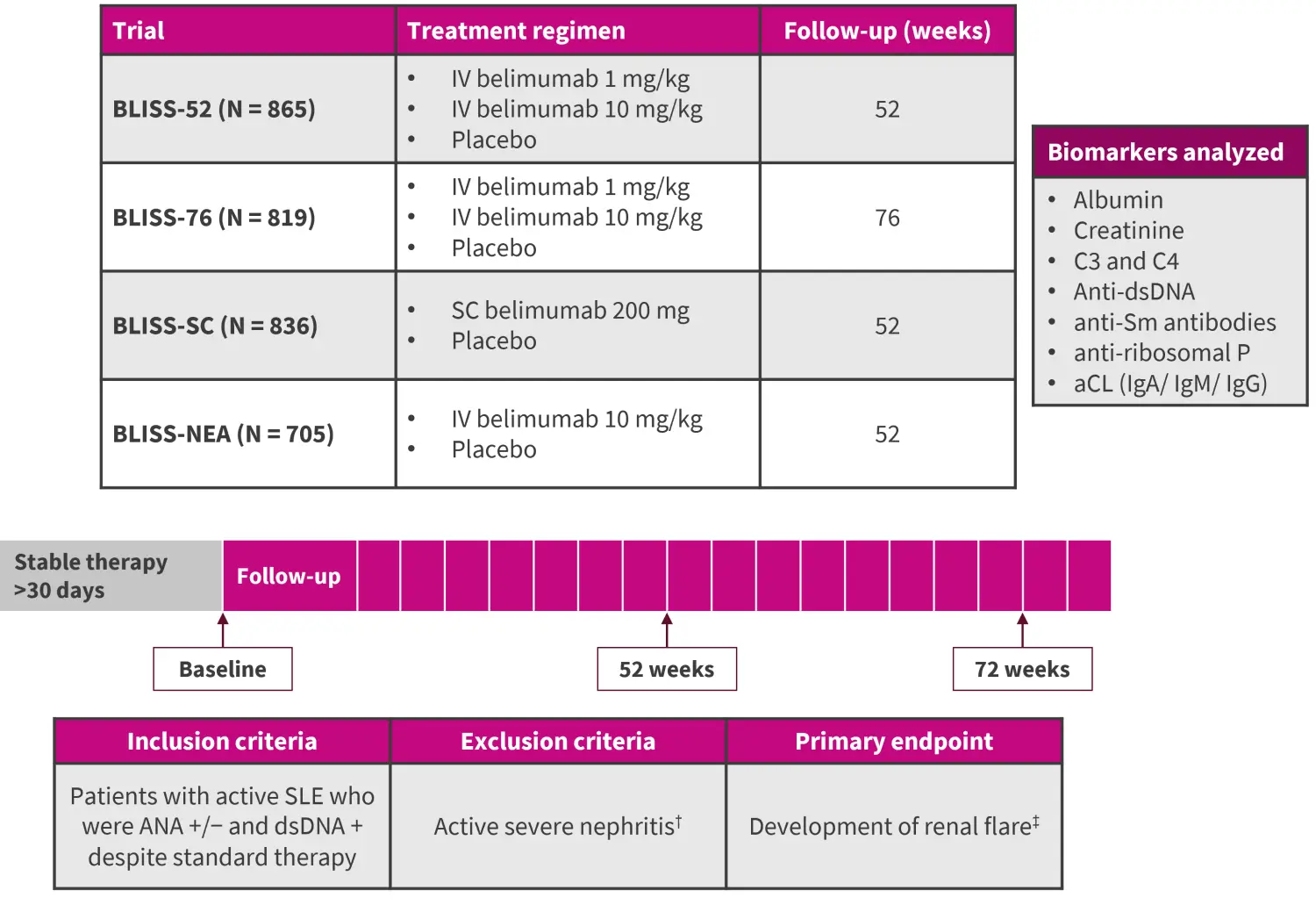 Assessing laboratory markers as biomarkers for renal flare in patients ...