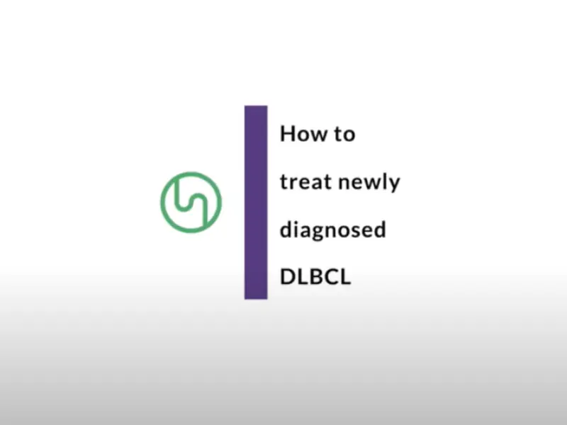 How to treat newly diagnosed DLBCL